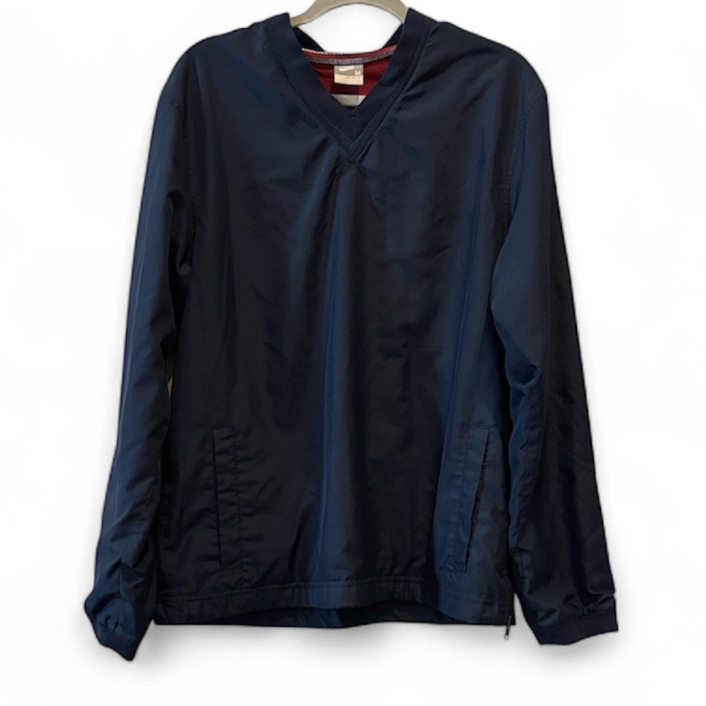 Nike Men's Navy Blue Windbreaker Jacket